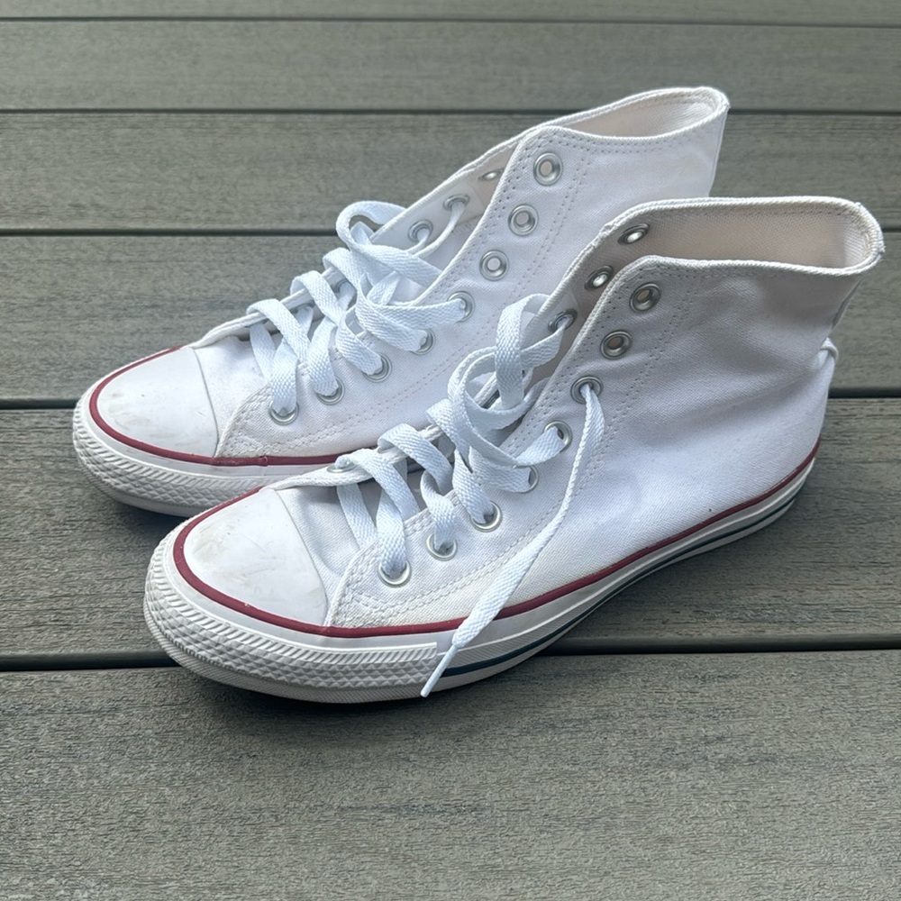 Converse All Star Hi Optical White